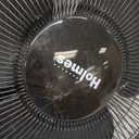 HOLMES 12" Table Fan, 75 Oscillation, 3 Speeds, 15 Adjustable Head Tilt, Ideal for Home, Bedroom or Office, Black