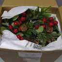 Lyrow 8 Pcs Christmas Candle Rings Wreath Xmas Kitchen Cabinet Mini Wreath Artificial Berries Snowy Pine Candle Ring Holder for Christmas Chandelier Home Table Centerpiece Indoor Decor