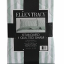 DI Ellen Tracy Quilt STD Sham-Green STRP