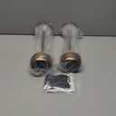 SAKRINGT 2 Pack Rechargeable Cordless Table Lamp - Battery Operated LED Portable Table Light with 3 Color Stepless Dimming, Memory Function - IP54 Waterproof for Outdoor, Restaurant, Patio, Camping