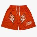 DIOTSR Mens Retro Lightning Graphic Shorts Casual Streetwear Basketball Shorts Athletic Running Shorts with Pockets S