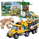 546 Pcs Dinosaurs Building Blocks Set, Dinosaur Toys for Age 6+Years,Dinosaur Park World, Construction Dino Birthday Gifts for Boys