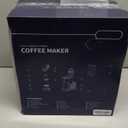 SHARDOR K Cup Coffee Maker, 3 in 1 Single Serve Coffee Maker for K Cup Pods & Ground Coffee & Teas, 6 to 14oz Brew Sizes, 40oz Detachable Water Reservoir, Compact Design, White