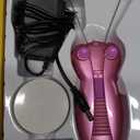 WAYCOM Ladies Facial Hair Remover Electric Women's Beauty Epilator Facial Threading Hair Removal Shaver Face Massager Pull Faces Delicate Device Depilation -Birthday Christmas Day Present(Purple)