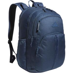 adidas Prime Backpack for Work, Travel Bag for Women and Men with Padded Compartment for Laptop (One Size, Mineral Blue)
