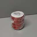 4 x 1 inch x 25 Yards Double Faced Red Polyester Satin Ribbon for Gift Wrapping,Wedding Decoration, Bows Making, Sewing, DIY Crafts