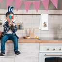 Bunny Vintage Nursery Decor, Bunnies Kitchen Dish Towels for Home Bathrooom Decor, Cottagecore Easter Rabbits Hand Towels for Home Decor, Gifts for Rabbit Lovers, 16x24 Inch