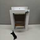 PetSafe Plastic Pet Door - Easy Install for Wood, PVC Metal & Paneled Doors - Rust-Free Plastic Frame - Flap Dimensions 8 1/4" W x 12 1/4" H - for Medium Dogs Weighing Up to 40 lb