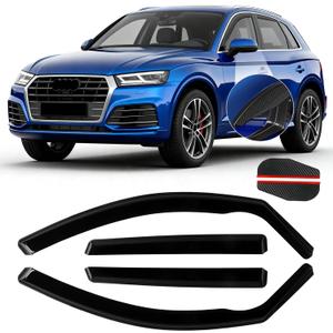 4pcs in-Channel Window Rain Guard Fit for Audi Q5/SQ5 8R 2009-2017
