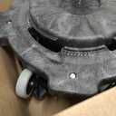 Amazon Basics - Dolly to Fit 32, 44 & 55 Gallon Round Containers, Twist On/Off, 2-Pack, 18.25", Black