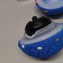 Interactive Dog Toys Ball - Smart Moving Bouncing Dog Ball with RGB Lights, E-TPU Material, 3 Play Modes Automatic Rolling Dogs Toy for Small Medium Dogs Keep Them Busy(Blue)