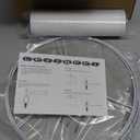 PATIKIL 8 Inch E26 E27 Lamp Shade Ring Frame, 3 Pack Lampshade Holder Wire Frame DIY Drum Ring for Table Floor Lamp White