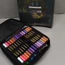 Metallic Marker Pens, 30 Metallic & 30 Regular Colors Dual Tip Acrylic Paint Pens for Black Paper, Scrapbooking, Photo Album, Rock Painting, Glass, Wood, Card Making, DIY Crafts, Scrapbook Supplies