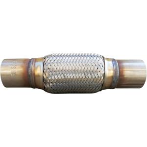 Exhaust Flex Pipe 2"X6"/10" Universal Type 100% Stainless Steel For Heavy Duty and Cars