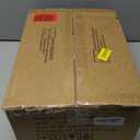 IBUYKE Rectangle Vanity Chair with Storage Space, Footrest Footstool Ottoman, Vanity Stool, Dressing Table Chair, with Anti-Slip Feet, for Makeup Room, Bedroom, Square Grid Pattern, White WBD004W