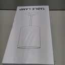 Touch Control Cordlss Table Lamp, USBC Rechargeable Lamp with Stepless Dimming, 4000mAh Battery Operated Vintage Bedside Lamp for Bedroom, Living Room, Night Light & Emergency Lighting, Brass, 1 Pack