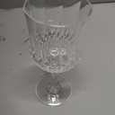 7OZ Plastic Wine Glasses, Reusable Vintage Goblets Unbreakable Drinking Glasses Crystal Water Cups Champagne for Wedding, Parties (100, Clear) 