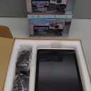 Fuers 5MP Wireless Security Camera System with 10" LCD Monitor Built in NVR, 2pcs 6MP Dual Lens 2.4G&5G WiFi Dual Lens Camera, 2-Way Audio, Color Night Vision, Auto Tracking,24/7 Record,500GB HDD