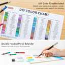 Shuttle Art 80 Colored Pencils, Colored Pencils for Adult Coloring, Soft Core Color Pencil, Drawing Supplies for Adults Kids Artists Beginners Drawing Coloring Sketching