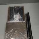 GHWIE Corner Shelf Organizer, 3 Tier Bamboo Kitchen Countertop Rack for Living Room, Office, Bookshelf Display Shelves, Space Saving Storage Shelves, Rustic Brown