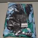 Women's Elegant Open Back Dress Women Sexy V-Neck Wedding Party Dress Fashion Cocktail Dress (Green-103)