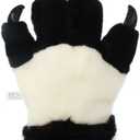 1 Pair Cute Lifelike Panda Gloves Panda Paws Winter Warm Gloves