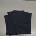 Women Straight Leggings Bottoms High Waist Gym Workout Leggings Stretch Casual Wide Leg Yoga Pants (Medium, Dark Blue)