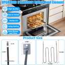 UPGRADED 316203301 316200600 Range Broil Element Compatible with Frigidaire Kenmore Electric Range Stove Ovens Parts,316203301 Oven Heating Element Replace 316203300 2210851 FFEF3020LBF Bake Elements