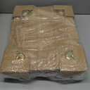 MaxSmeo Nightstand, Mid Century Modern Side Table Bedroom with Storage, Small End Bedside Table with Solid Wood Legs for Living Room, Office Small Spaces (Rustic Walnut)