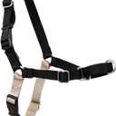PetSafe Easy Walk Harness for Dogs - Pull-Free Walks - Patented Martingale Loop Design - Front Chest Leash Attachment - Comfort Straps - Breathable Harness Design - Small, Black/Silver