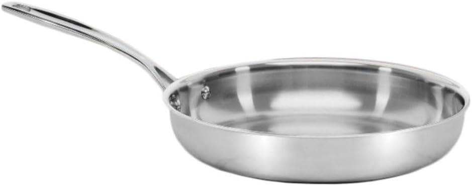 Cuisinart Custom Clad 5-Ply Stainless Cookware 10" Fry Pan, CC522-24 (One Size)