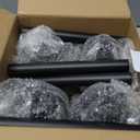 Dynaming 4 Pack Solar Torch Lights Outdoor, Flickering Flame Christmas Pathway Solar Globe Lights, Auto On/Off Garden Decorative Light, Waterproof for Landscape Lawn Patio Yard Walkway Deck Driveway