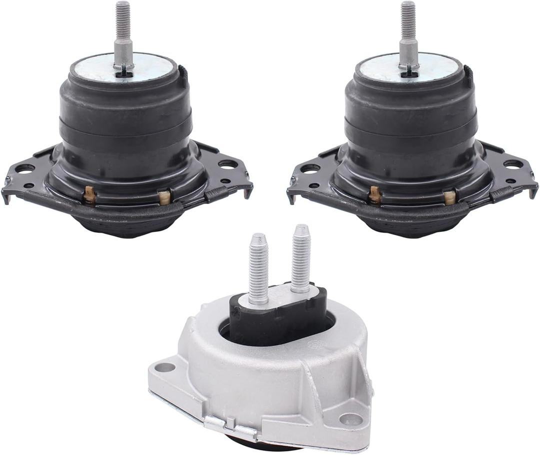 NewYall 3.6L 5.7L Front Left Right Engine Motor Mount and Rear Transmission Mount Set for Jeep Grand Cherokee RWD 3.6L 5.7L 2011-2019