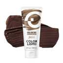Semi Permanent Hair Color - 6 oz Color Depositing Conditioner with Shea Butter & Almond Oil- Color Conditioner Depositing Hair Mask for Bleached Hair- Vegan & Sulfate Free - Mocha
