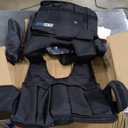 RUNmax 60 LBS Adjustable Weighted Vest Wtih Shoulder Pads for Men and Women (Black)