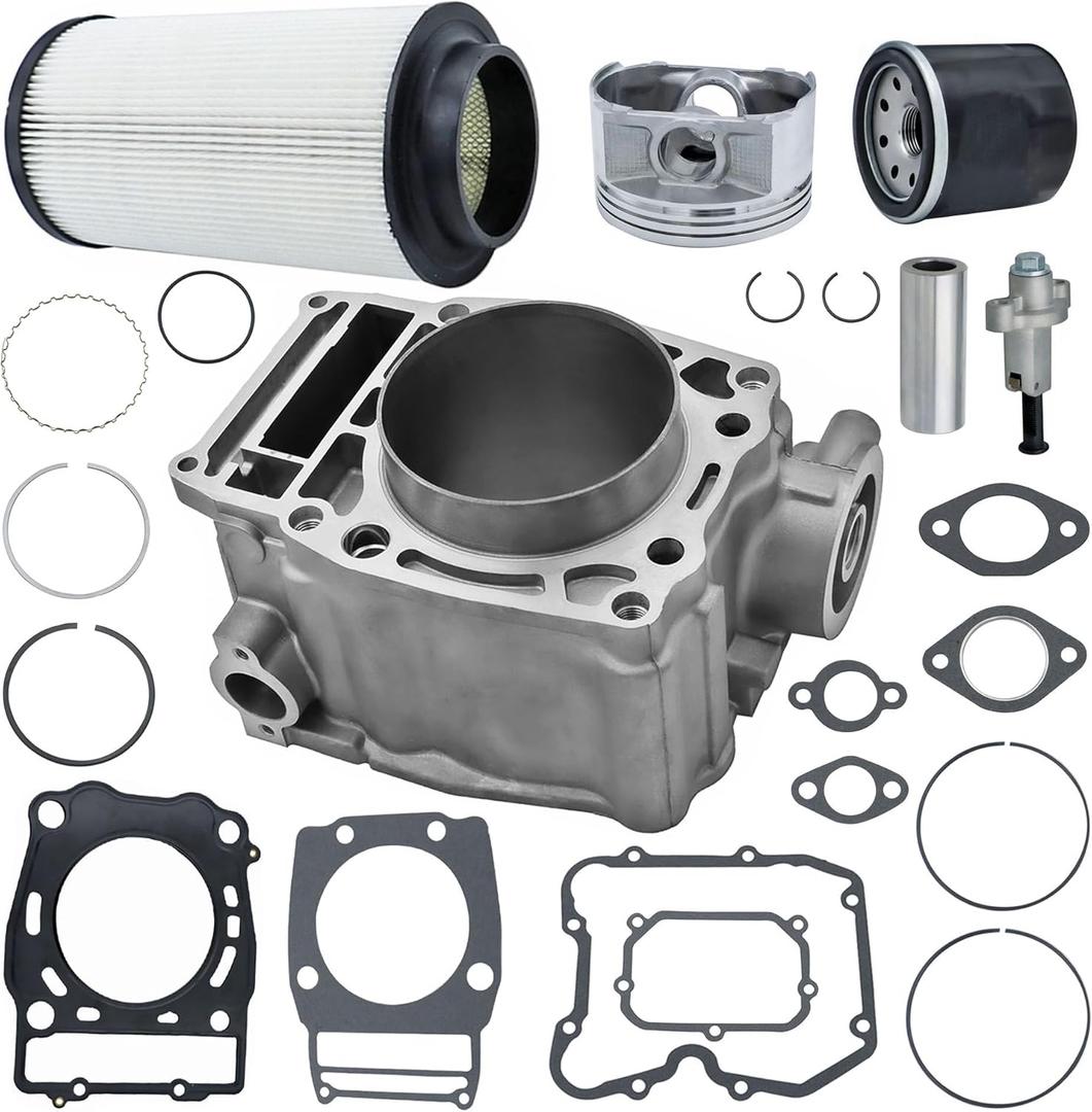 Cylinder Piston Gasket Top End Kit Set Replacement for Polaris Sportsman 500 1996 1997 1998 1999 2000 2001 2002 2003 2004 2005 2006 2007 2008 2009 2010 2011 2012