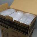 PRAKI Airtight Food Storage Containers Set with Lids - 24 PCS, BPA Free Kitchen and Pantry Organization, Plastic Leak-proof Canisters for Cereal Flour & Sugar - Labels & Marker (Black)