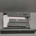 LUE BONA HDPS Shower Benches for Inside Shower, Gray Shower Stool for Shaving Legs with Shelf, Waterproof Shower Chair Seat for Spa Bathroom, Weather Resistant/NonSlip/Handles/Indoor or Outdoor Use (Light Gray-oil Printed)