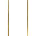VANZACK Office Desk Flag Holder Desktop Flag Stand Flag Pole Stainless Steel Small Table Flag Stands Base, 2 Pieces (Gold)