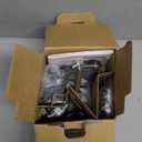 Panasonic Cordless Phone with Answering Machine, Advanced Call Block, Bilingual Caller ID and High-Contrast Display, Expandable System with 1 Handset Cordless Telephone - KX-TGD830M (Metallic Black)