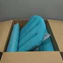 Adirondack Chair Cushion Set of 2 Indoor Outdoor Furniture Cushions Rocking Chair Cushions with Straps Replacement Folding Patio Chair Pad,19.7x18.9x1.5 Inch（Blue）