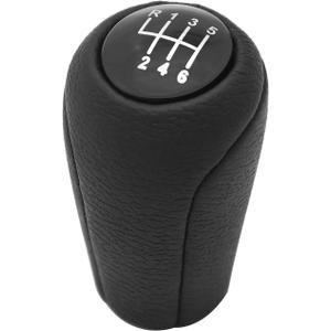 VIKKSAER 6 Speed Manual Transmission Shift Knob CC30-46-030C Replacement for Mazda 3 5 6 2009-2015 (Black)