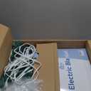 Electric Heated Blanket Queen Size, Dual Control Fast Heating Sherpa Blanket, 8 Heating Levels & 10 Hours Auto Off, Machine Washable with ETL & FCC Certified, Green