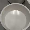 5 Packs 4 Inch PVC Pipe End Cap, White
