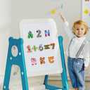 Magnetic Letters and Numbers for Kids - Colorful ABC Magnetic Letters for Grandkids Stocking Stuffers for Kids Preschool Learning Spelling