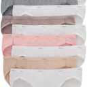 Hanes Women's Underwear Briefs Pack, 10-Pack, Cotton Panties for Women, Moisture-Wicking, Full Coverage (6, Solid/Print Mix)