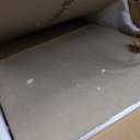 Lexicon Mid Century Modern Accent Chair with Solid Wood Frame in Natural Finish, Textured Fabric Living Room Lounge Arm Chair, Thick and Comfy Innerspring Seat Cushion, Linen-Look Fabric, Light Brown