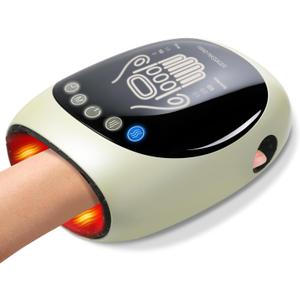 Hand Massager with Heat and Compression, Wireless Touch Hand Massager for Relieves Arthritis,Carpal Tunnel and Numbness in The Fingers