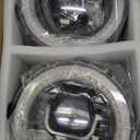 9 Inch Round LED Headlights Replacement for 2018-2025 Jeep Wrangler JL JLU Unlimited Gladiator JT Accessories [DOT Approved] [Dual-HALO DRL] Sealed Beam Front Head Light Lamp Bulb