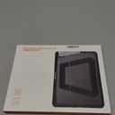 TORRAS Ostand K1 Guardian for iPad mini 7 A17 Pro Case, iPad mini 6 Case with Pencil Holder, Ultra Stable Stand, Multiple Adjustable Viewing Angles, Slim Protective Kickstand iPad mini Case, Black